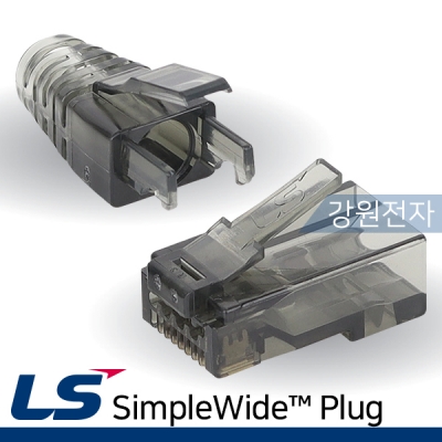 LS전선 SimpleWide 전용 RJ-45 Snap 플러그(100개) LS-MP-SW-RJ45-EZ