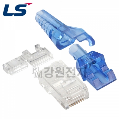 LS전선 CAT.6 UTP 연선 RJ-45 턴부트 플러그(100개) LS-MTMP-UC-RJ45-28AWG