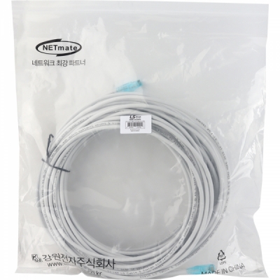 LS전선 CAT.6 UTP EZ 플러그 랜 케이블 30m (그레이) NMX-LS6300G