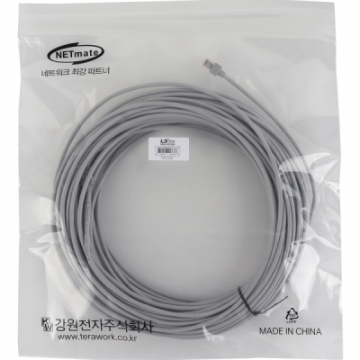 LS전선 CAT.5E UTP 랜 케이블 30m (그레이) NMX-LS5300G