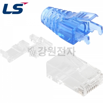 LS전선 CAT.6 UTP 단선 RJ-45 플러그(100개) LS-MP-UC6-RJ45-28AWG