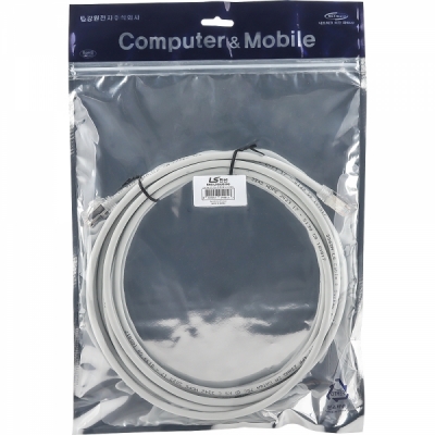 LS전선 CAT.6A UTP Slim 랜 케이블 5m (그레이) NMX-LS6AUS50G