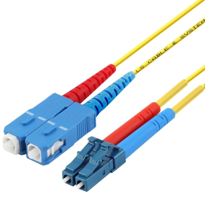 LS전선 LC-SC 싱글모드 광점퍼코드 1m LS-JC-LC/SC-SM-20DPV-010
