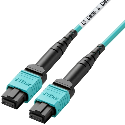 LS전선 OM3 12C MPO 광점퍼코드 2m LS-MTC-FF-M3-12ZB-002
