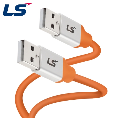 LS전선 USB2.0 슈퍼라이프사이클 High-Flex AM-AM 케이블 2m LS-UBA-20H-020