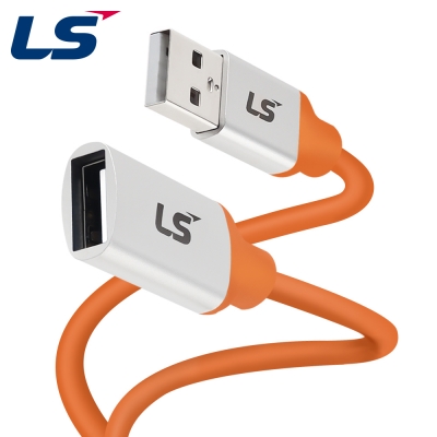 LS전선 USB2.0 슈퍼라이프사이클 High-Flex 연장 AM-AF 케이블 3m LS-UBAF-20H-030