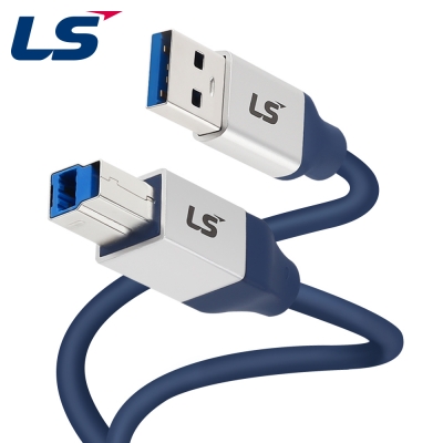 LS전선 USB3.0 슈퍼라이프사이클 High-Flex AM-BM 케이블 5m LS-UBB-30H-050