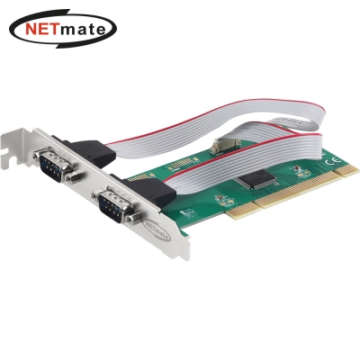 강원전자 넷메이트 PCI 2포트 RS232 시리얼카드(슬림PC겸용) NM-PCS22
