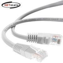 강원전자 넷메이트 CAT.5E UTP 랜 케이블 5m, 그레이 NMC-U550G
