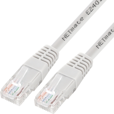 강원전자 넷메이트 CAT.5E UTP 랜 케이블 5m, 그레이 NMC-U550G