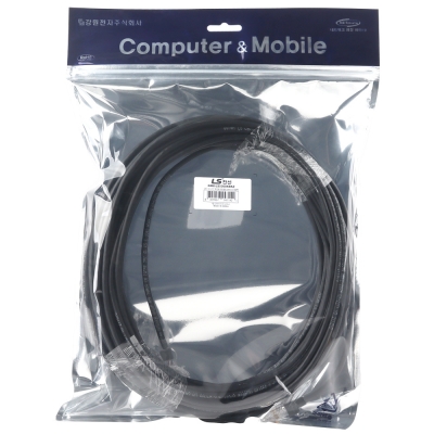 LS전선 CAT.5E UTP 옥외용 랜 케이블 30m (블랙) NMX-LS5300XBKZ