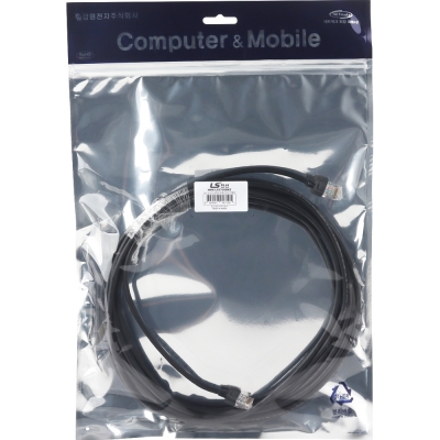 LS전선 CAT.5E UTP 옥외용 랜 케이블 7m (블랙) NMX-LS570XBKZ