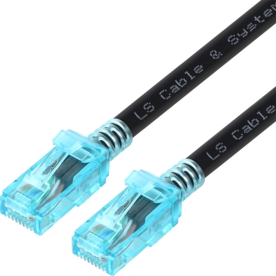 LS전선 CAT.6 UTP 옥외용 랜 케이블 10m (블랙) NMX-LS6100XBKZ