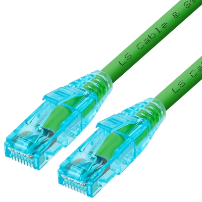 LS전선 CAT.6 UTP EZ 플러그 랜 케이블 50m (그린) NMX-LS6500GN