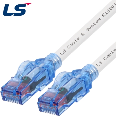 LS전선 CAT.6A Ultra Super Slim USS 케이블 20m (화이트) NMX-LS6AUSS200WH